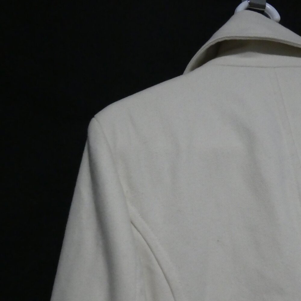 ESPRIT | large | Ivory Pea Coat | Dry Clean Only - Picture 10 of 15